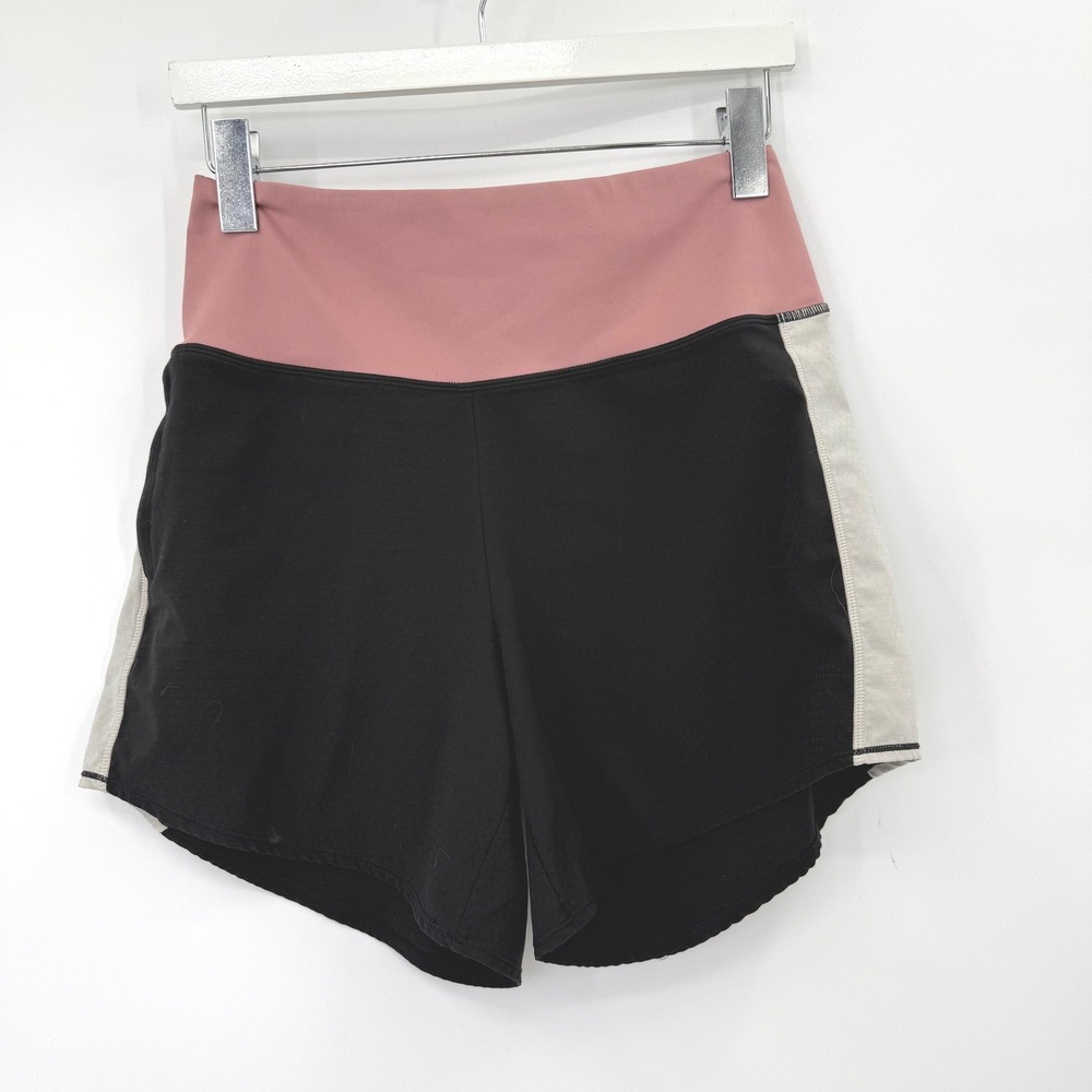 Oiselle Roga Running Shorts Women 6 Athletic Performance Sporty Workout Gym